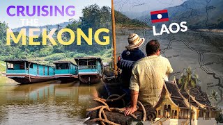 2 DAY SLOW BOAT to LUANG PRABANG, LAOS // MEKONG RIVER BOAT 🇱🇦 #laos #backpacking #travel