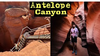 Exploring Lower Antelope Canyon