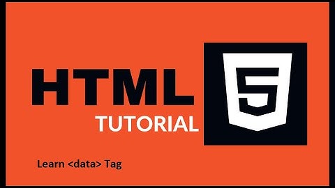 How to use Data Tag in HTML in hindi Part - 22  #html #css