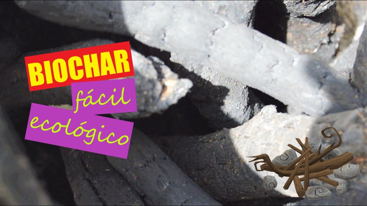 Como hacer BIOCHAR casero FÁCIL y de alta (2ªparte)