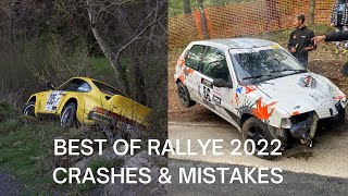 Rallye Best Of 2022 - Crashes & Mistakes