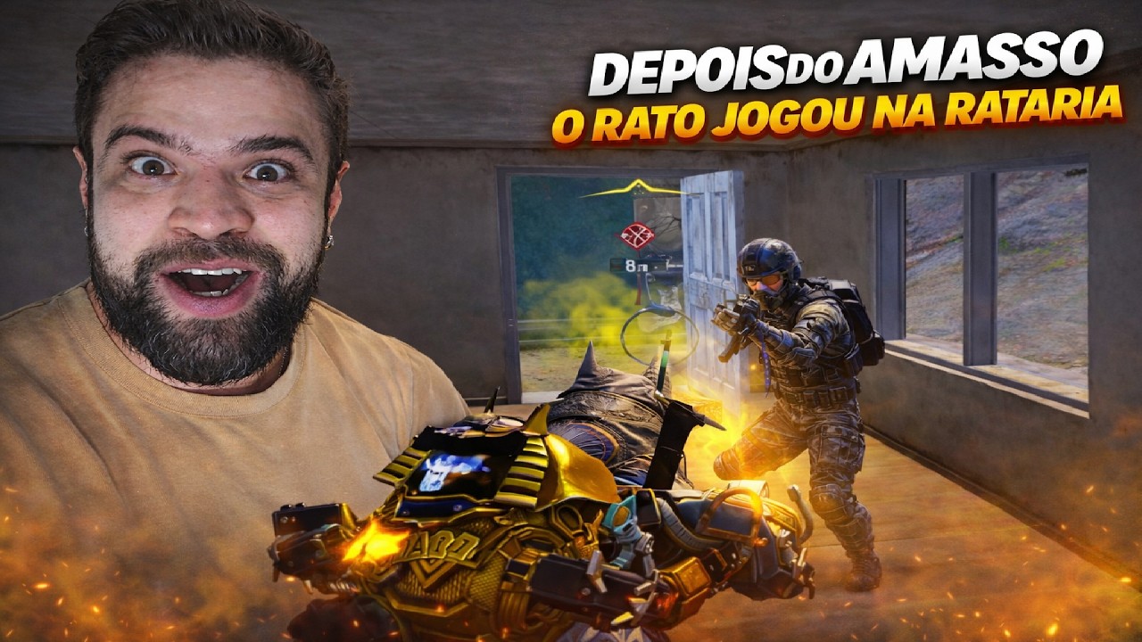DEPOIS DO AMASSO OS RATOEIROS TEM QUE APELAR NO PUBGMOBILE