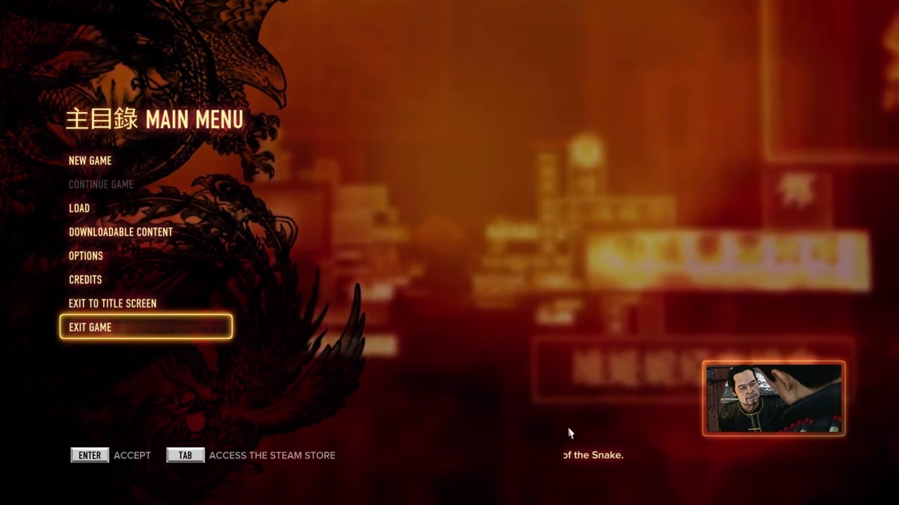 Sleeping Dogs Main Menu Theme