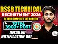 RSSB Senior Computer Instructor Recruitment 2026 | Eligibility, Exam Pattern &amp; Important Dates