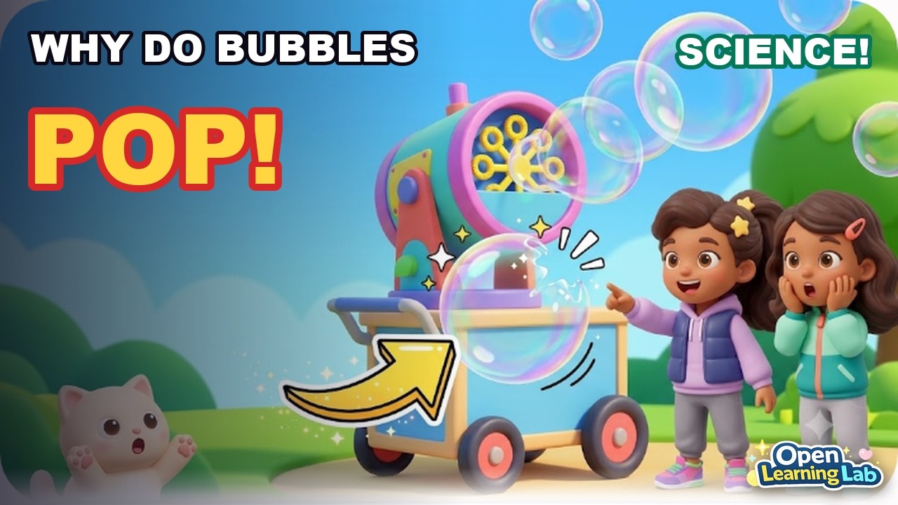 Why Do Bubbles Pop? | Science for Kids