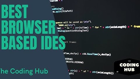 Best Browser Based IDEs | Independent Development Environments on the web