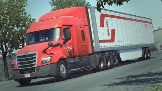 Freightliner Cascadia -  Crete Carrier Corp - American Truck Simulator