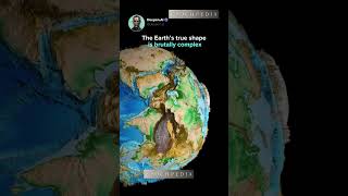 Earth's true shape by AI #knowledge #earthscience #earth #earthshape #explained #viralshort #viral