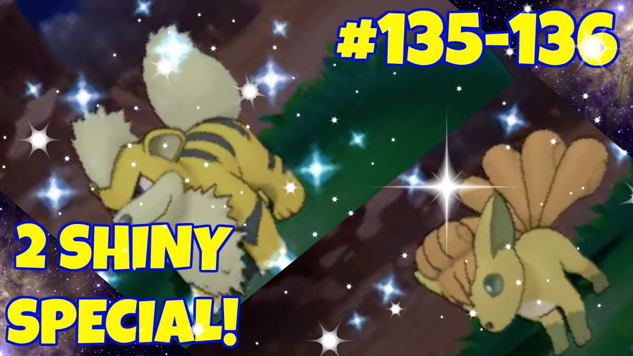 [LIVE] 2 SHINIES 1 DEXNAV ENCOUNTER VULPIX and GROWLITHE! 135136