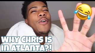 THE REAL REASON WHY CHRIS IS STILL IN ATLANTA!!! (PRANK)
