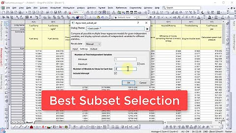 Best Subset Selection