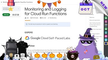 Monitoring and Logging for Cloud Run Functions #2025 | #GSP092 |#qwiklabs |#Solution