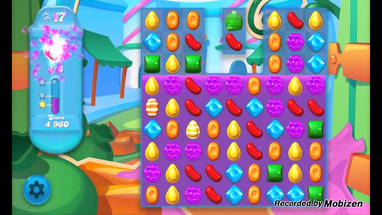 Candy Crush Soda Saga Level 1 Bubblegum Hill YouTube