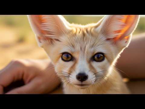 Как приручить дикую лисицу-фенека?