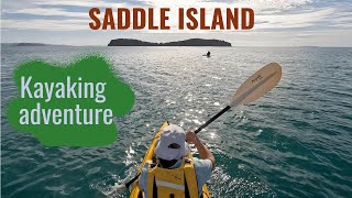 Kayaking to Saddle Island, Mahurangi Regional Park