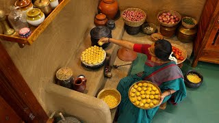 Paruppu Urundai Kuzhambu  Made Traditionally || Vadai Cooking In Village || The Traditional Life