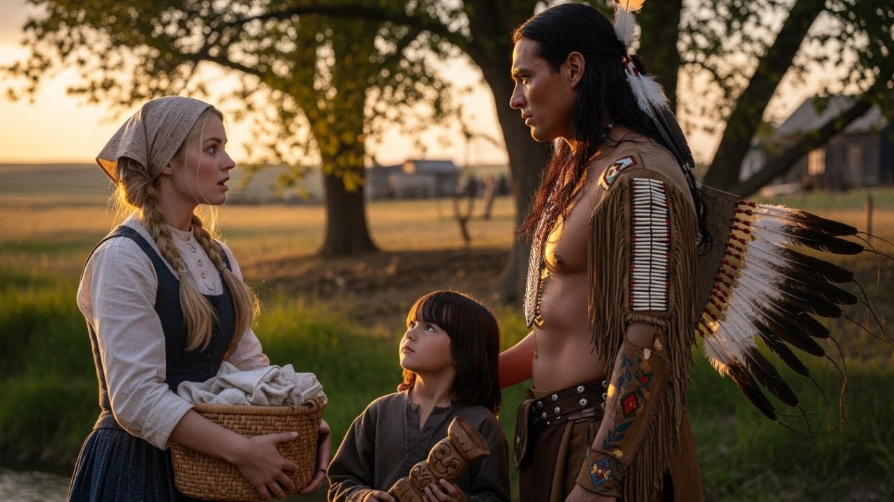 COMANCHE CRUEL FINGE SER BUENO PARA BUSCAR MADRE PARA SU HIJO... ¡LA MUJER BLANCA SORPRENDIÓ A TODOS