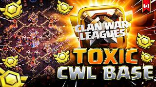 NEW BROKEN TH18 CWL BASE | Anti 3 Star War Layout screenshot 2