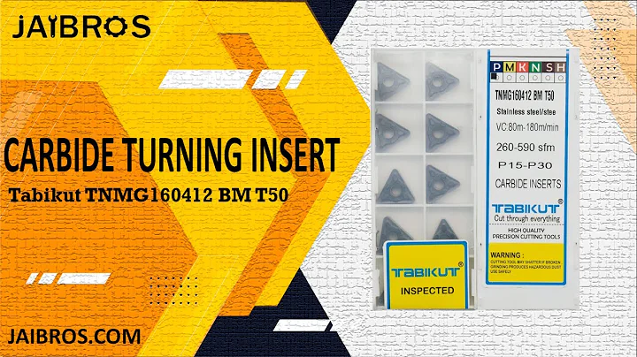 T50 Tabikut Stainless Steel Grade Carbide Insert - Jaibros (CNC Machine Tools)