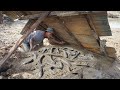 Unbelievable Fishing in Dry Season - Catfish Underground Secret Dry Soil By Fisherman Skills