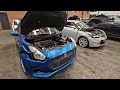 2018 SUZUKI SWIFT AZ GL NAVIGATOR BLUE 1.2i K12C 4 CYL PETROL 9-SPEED CVT FWD ENGINE TEST NMW09216