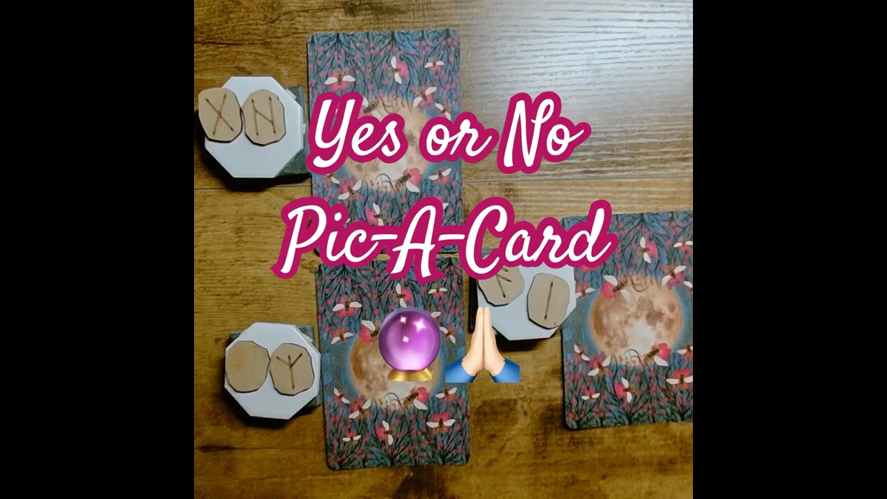 Yes 👍or No 👎pick-a-card ❓🤔🔮🙏🏻 