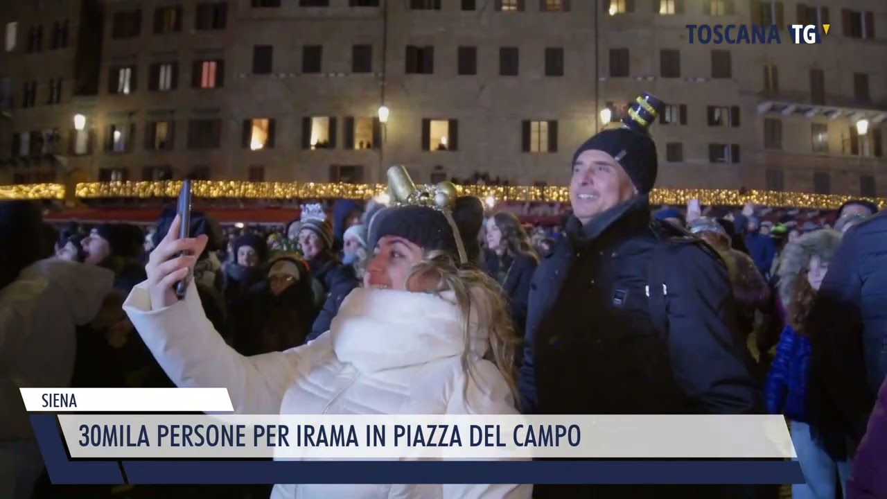 2026-01-01 SIENA - 30MILA PERSONE PER IRAMA IN PIAZZA DEL CAMPO