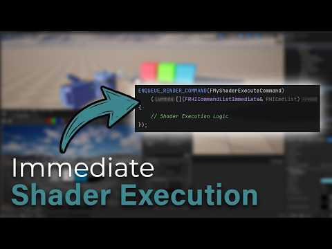 Immediate Shader Execution - Unreal Engine 5 C++ Tutorial