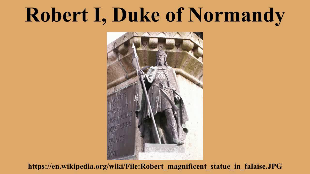 Robert I, Duke of Normandy