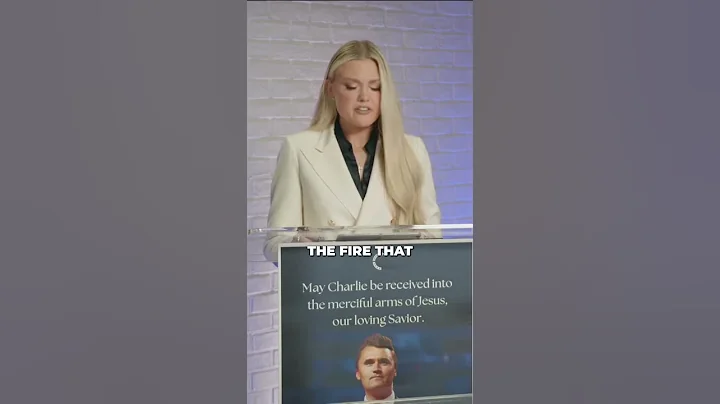 Erika Kirk says her husband's killer has 'no idea, the fire you have ignited'  #charliekirk
