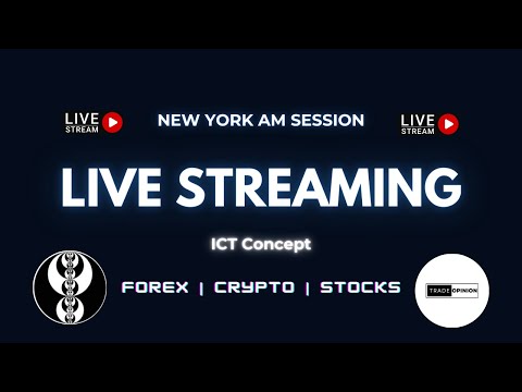 🔴 Live Trading New York Session: Mastering ICT Concepts in Forex, Stocks, and Crypto 📈