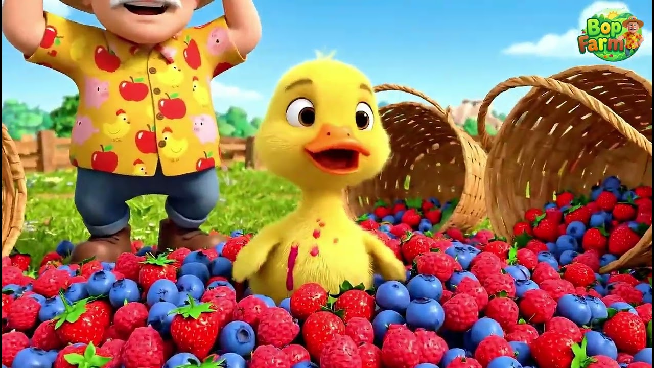 🚜 Donald’s Farm Life: Taking Care of the Farm – Harvest & Animal Friends Song! 🎶🦆