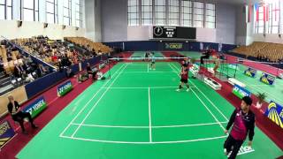 ￼GJTV2016 // ReLIve Court // Finale Damendoppel // Hobara / Matsuyama vs. Kim / Kim screenshot 2