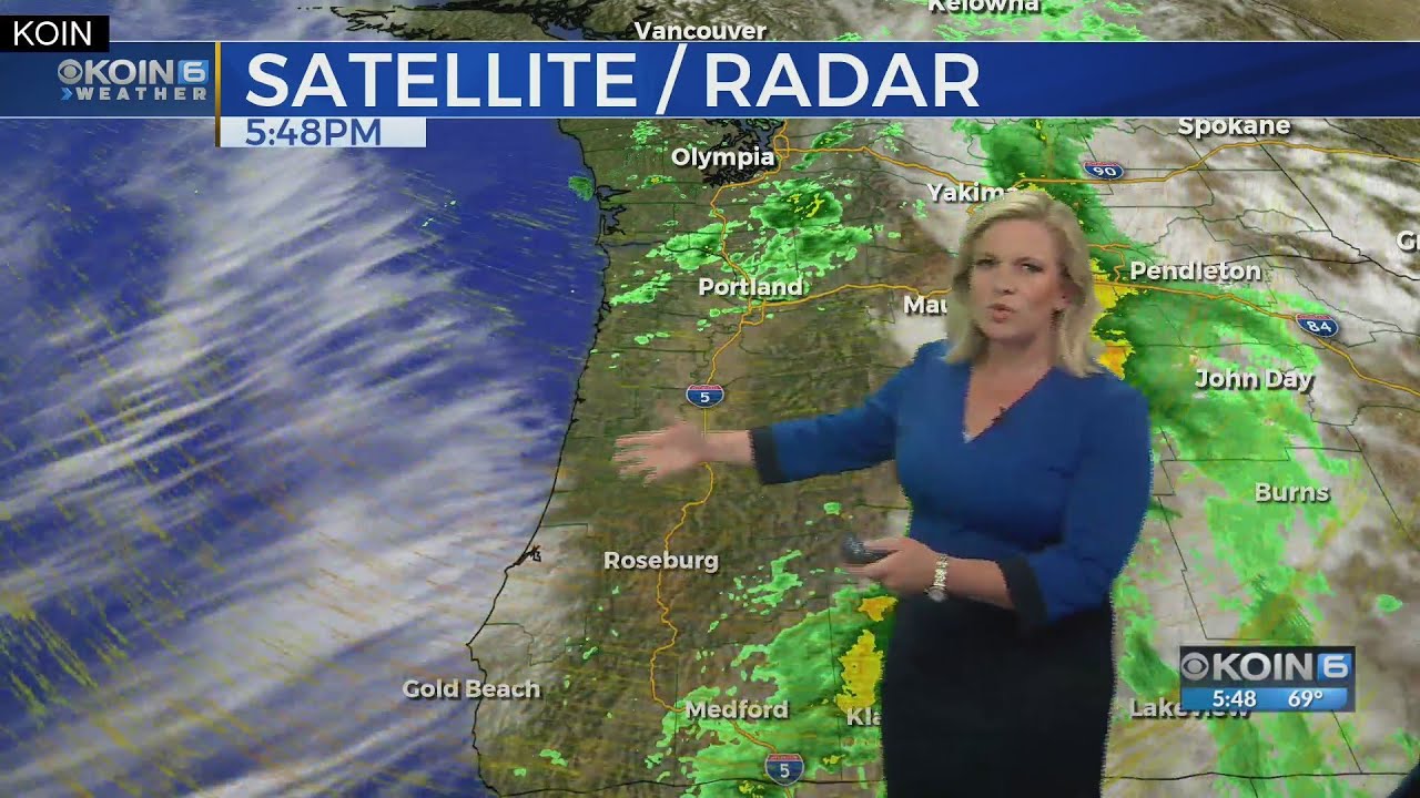 5PM WEATHER FORECAST: Rain tonight followed by a stellar weekend. - YouTube