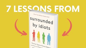 SURROUNDED BY IDIOTS (by Thomas Erikson) Top 7 Lessons | Book Summary