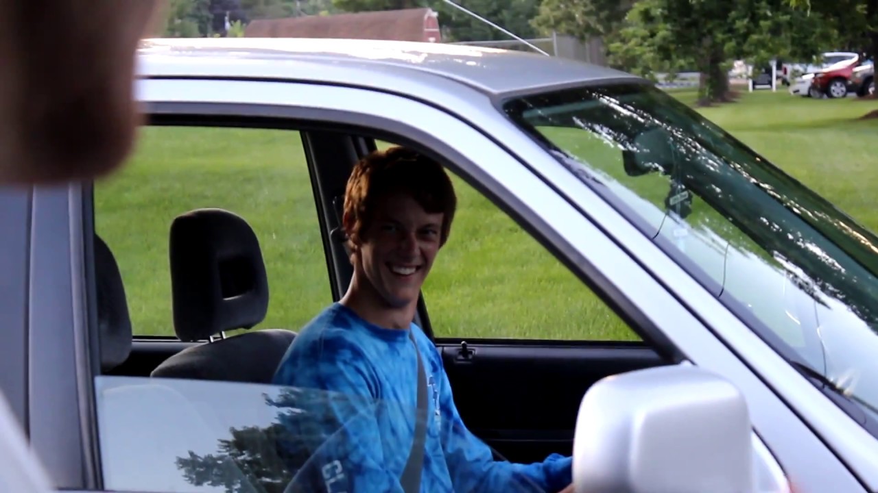 Smoke bomb in car! YouTube