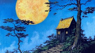 Painting a Minka - The mystery Witch Retreat