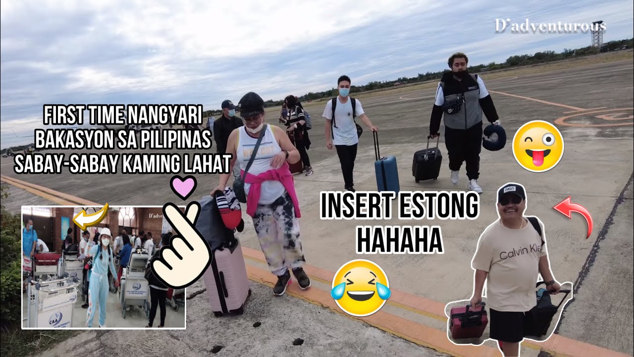 OUR LONG FLIGHTS FROM LAX TO PHILIPPINES with FAMBAM YouTube