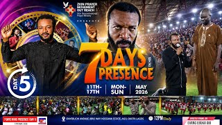 7 DAYS IN HIS PRESENCE ||15TH MAY 2026@zionprayermovementoutreach@zionthelastbuststop #ebukaobi#day5