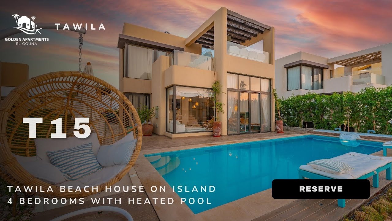 Tawila Beach House on Island 4 BR & Heated Pool - T15