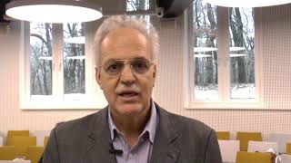 Carlos Nobre congratulating on PIKs 25th anniversary