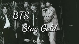 BTS (방탄소년단) - Stay Gold [Türkçe Çeviri]