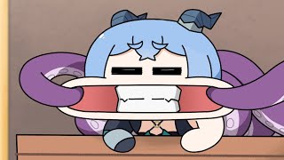 【手描きゼンゼロ】腹ぺこリュシア VS イドリー！タコの足にはご用心【Zenless Zone Zero】
