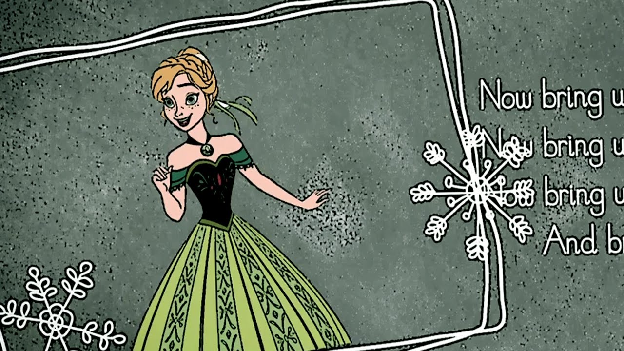 Frozen Christmas song we wish you a merry Christmas We Wish You a