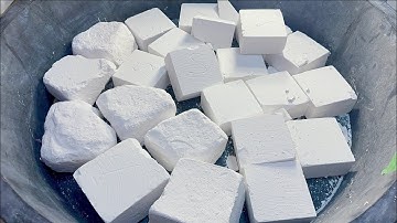 Jumbo/Crispy Soft/Glassy Crispy/Unpolished Chalk - Gym Chalk Crushing - Stress Relief - ASMR