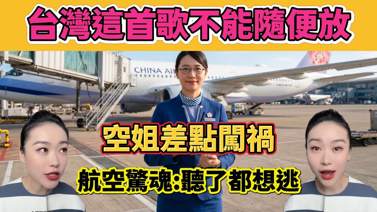 在台灣這首歌不能隨便放！台灣飛機上的「靈魂驚魂」：聽了都想逃？