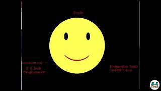 Smile Emoji Graphics Programming in c++ Language