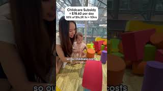 Cost of childcare after 1 year 👶