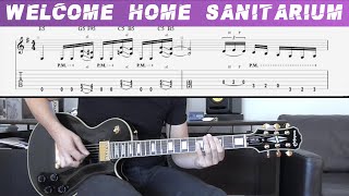 METALLICA - WELCOME HOME (SANITARIUM) (Guitar cover with TAB) chords