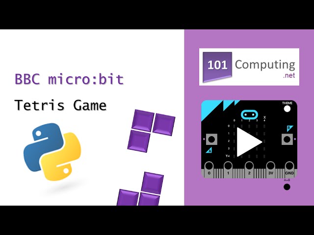 BBC micro:bit Tetris Game - YouTube